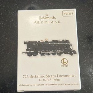 NIB 2011 Hallmark Keepsake Series 726 Berkshire Steam Locomotive LIONEL Trains